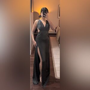 Hello Molly Elegant Black Maxi Dress